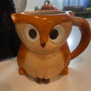 Owl Coffee Mug 12oz Harvest Friends Fall Boston Warehouse 2014perfect condition